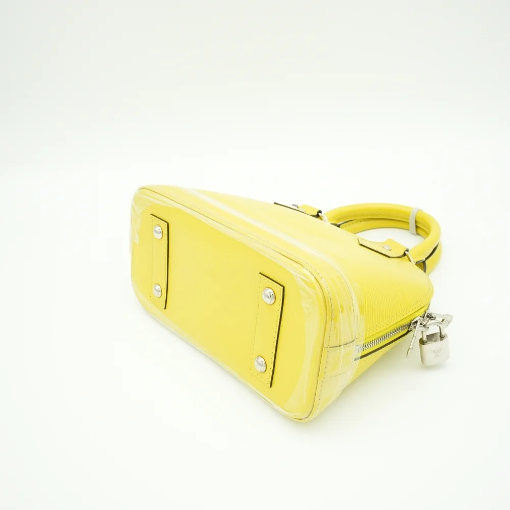 Authentic Louis Vuitton EPI Alma BB Yellow - Picture 7 of 16